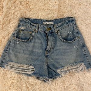 Zara Distressed denim
